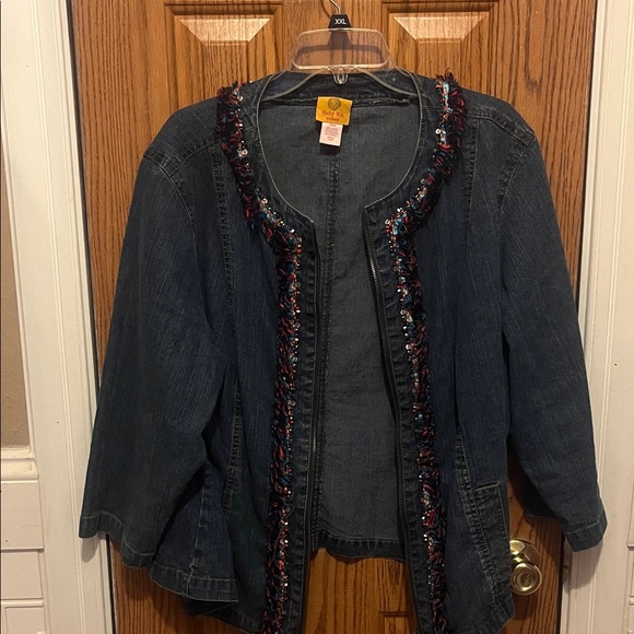 Ruby Rd. Women's Denim Jacket - Picture 1 of 2